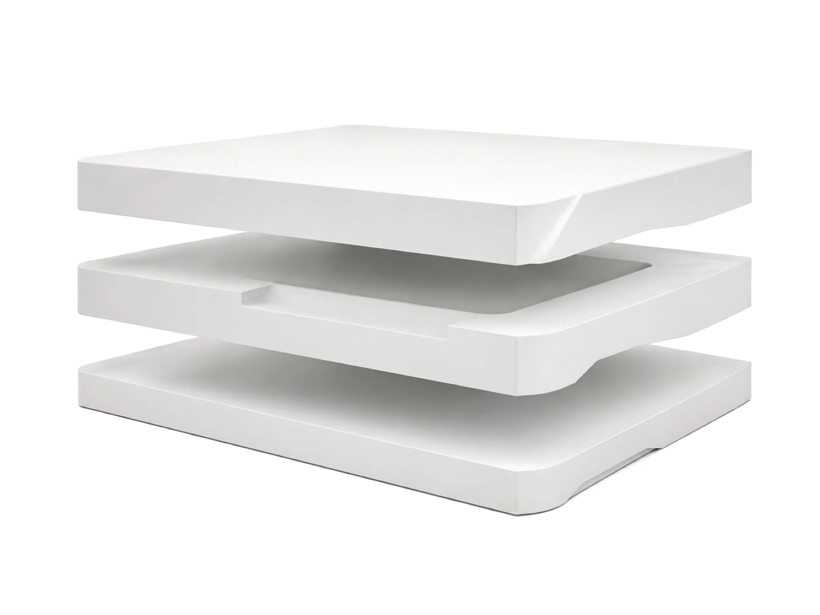 Three layers of the intelligence stack, separated